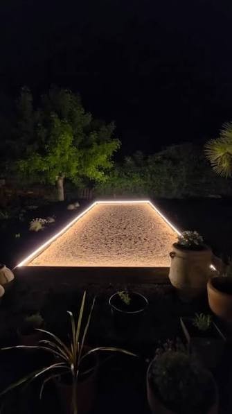 Terrain de pétanque BOULÉO à Megève avec option LED